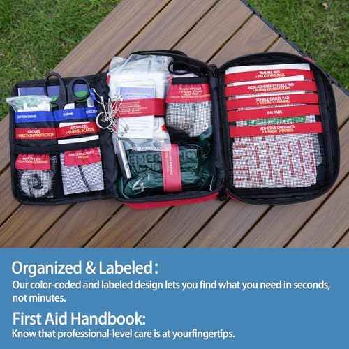 Besst Survivor Premium First Aid Kit - Waterproof Molle Medical Bag