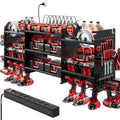 Upgraded Large Power Tool Organizer Wall Mount with Charging Station
