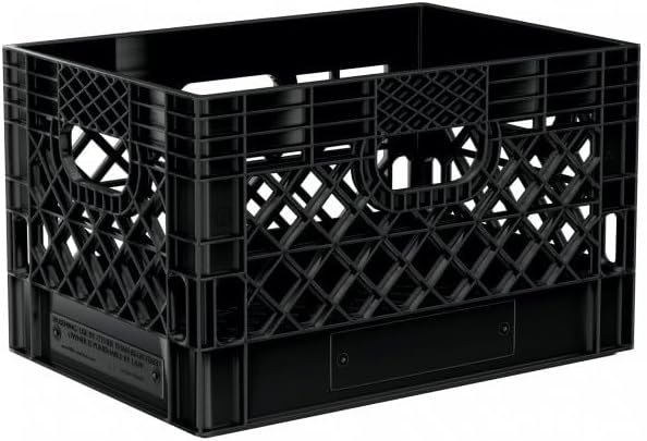 Farmplast Heavy Duty Milk Crates, 24 Quart Storage Container, 96 Piece Pallet - Image 2
