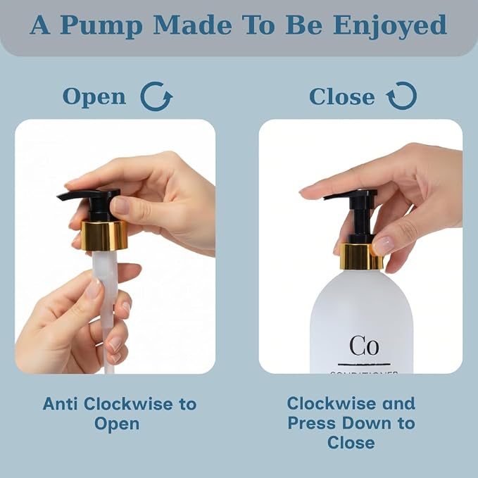 Shampoo Conditioner Body Wash Dispenser Set - Image 4