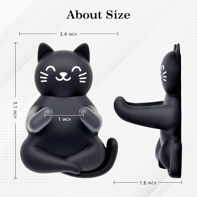 Cute Cat Razor Holder Shower, Cute Gadgets Leg Razor Holder, Funny Bathroom - Image 2
