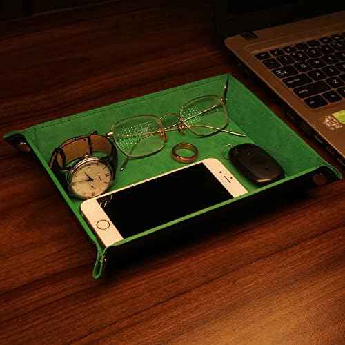 Valet Organizer - Catchall Tray for Jewelry, Wallets, Watches, Keys