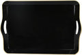 Spsyrine Large Black Serving Tray by Spsyrine