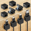 10 Pack Magnetic Cable Clips, Cord Organizer with Strong Adhesive