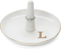 HOME SMILE Initials Ring Holder Jewery Tray by HOMESMILE