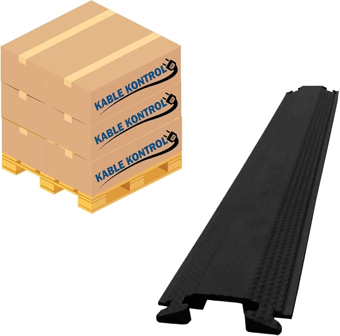 Kable Kontrol Drop Over Floor Cord Cover – 60” Inch Long 1 Channel Cable or by KABLEKONTROL%C2%AE