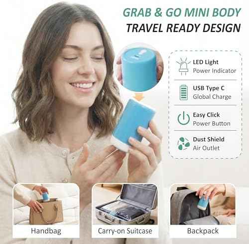 Travel Vacuum Storage Bags with Rechargeable Cordless USB Pump, 35 Combo