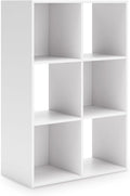 Signature Design by Ashley Onita Modern 3-Tier Floor Standing 6 Cube Organizer by SignatureDesignbyAshley