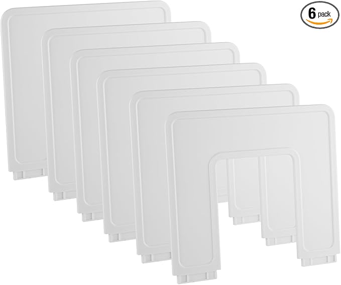 6 Pieces Upright Boards, Accessory Parts of Expandable File Folder Holder by LuluEasy