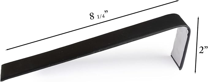 Novel Box 2 Pack Bracelet/Watch Ramp Black Leatherette 2x8.25x2 Inches - Image 2