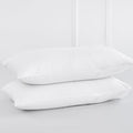 MooMee Bedding Pillowcases Pack of 2 100% Washed Cotton Linen Like Textured by MOOMEE