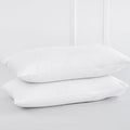 MooMee Bedding Pillowcases Pack of 2 100% Washed Cotton Linen Like Textured by MOOMEE