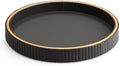 SANZIE Leather Desktop Storage Organizer Premium Serving Tray by SANZIE