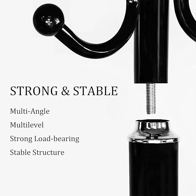 Kertnic Metal Coat Rack Stand - Image 9