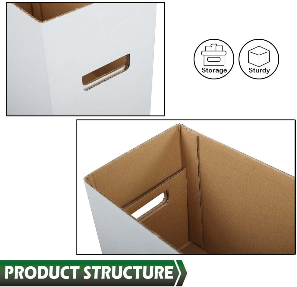 GRAND ORANGE 3 Pack Comic Book Storage Box Holds 150-175 Comics