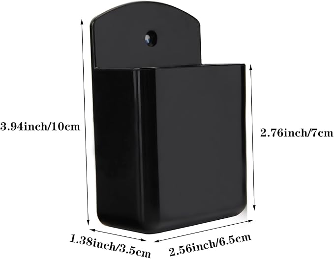 Pack of 2 Self Adhesive TV Air Conditioner Remote Control Holder Wall Mount - Image 4