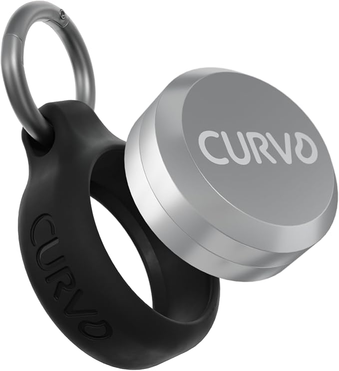 CURVD Premium Carrying Case – Durable Travel Keychain Container, Medicine Pill by CURVDEARPLUGS