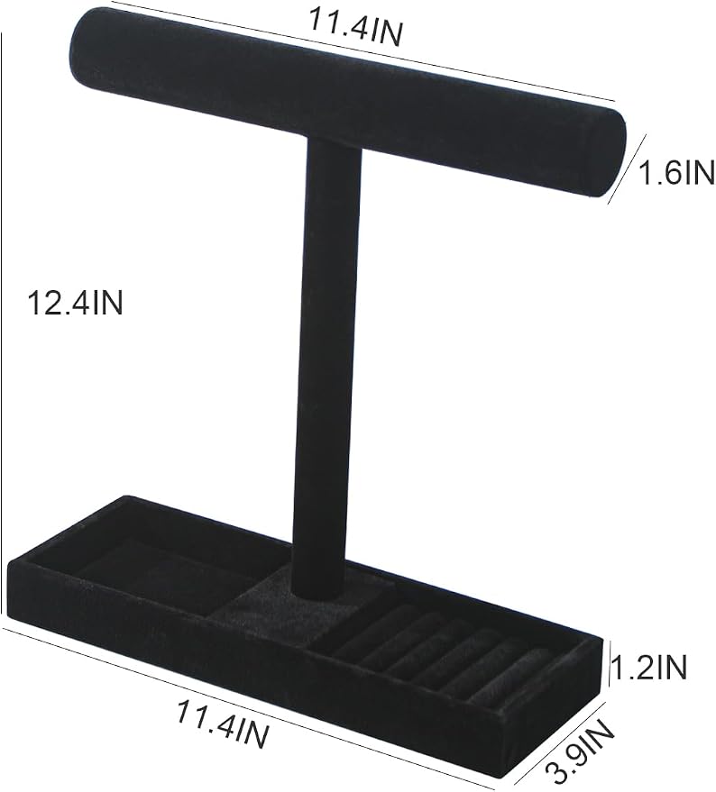 Multi-Use Jewelry Holder Stand, Necklace Bracelet Ring Organizer Stand - Image 7