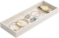 Divided Drawer Organizer Tray, Velvet Jewelry Storage Tray, Necklace Bracelet by FocusOnJewelryDisplay