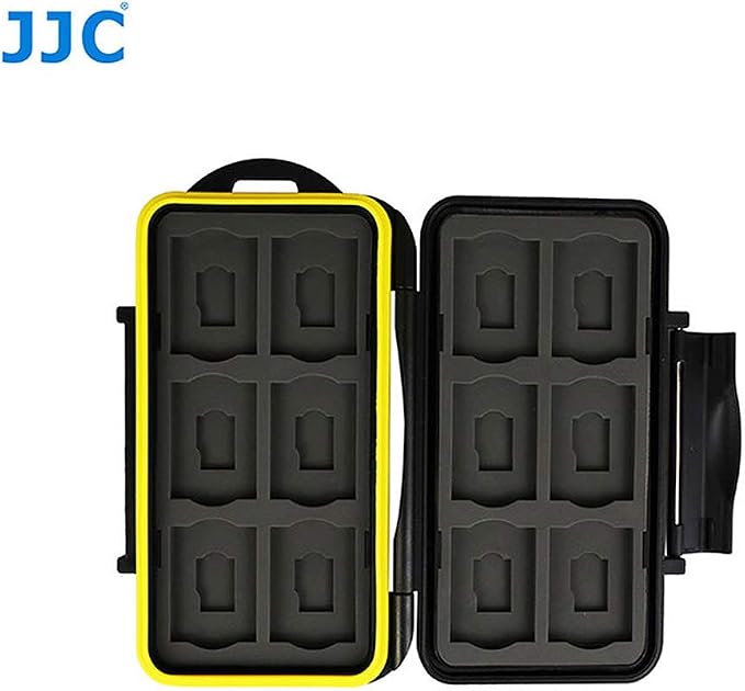 JJC MC-SDMSD24 Ruggard SD Card Case, Micro SD Card Case, Water-Resistant Case - Image 7
