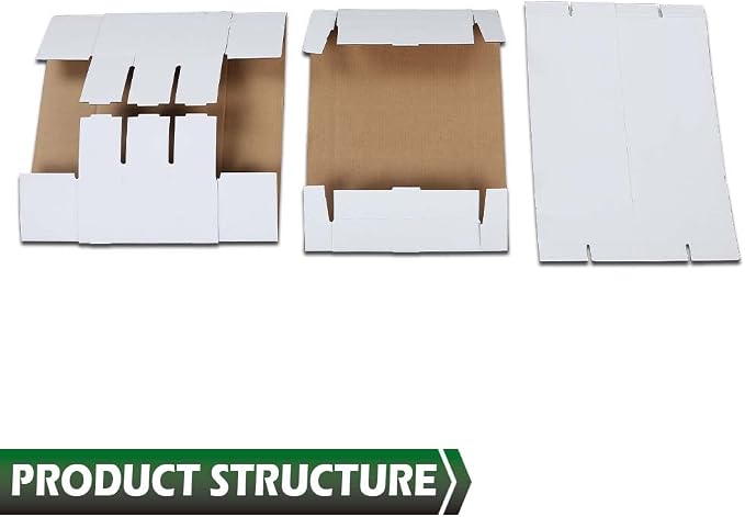 GRAND ORANGE 3000 Count 3 Row Card Storage Box 2 PACK Cardboard Standard - Image 4