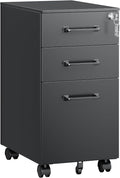 Letaya 3 Drawer Mobile File Cabinet by LetayaMetalCabinets