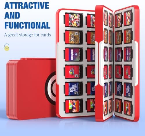 MoKo 48 Game Card Case Compatible with Nintendo Switch 2/Switch OLED/Lite