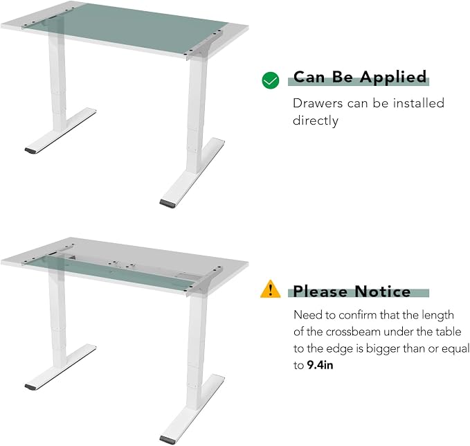 FLEXISPOT Under Desk Pull-Out Drawer Standing Desk Storage Organizer, Sliding - Image 7