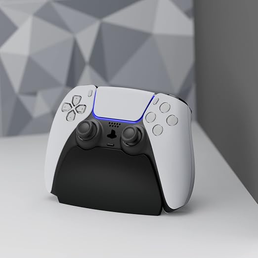 PlayVital Solid Black Controller Display Stand - Image 5