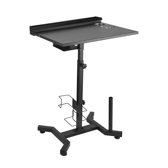 Tattoo Work Station Tattoo Salon Tray Cart Portable Work Table by Tripartite
