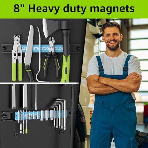HUPBIPY Modular Power Tool Organizer Wall Mount Drill Holder Garage Shelf