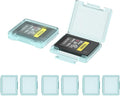 KIWIFOTOS 6 Pack CFexpress Type-A Memory Card Case Translucent by KIWIFOTOS