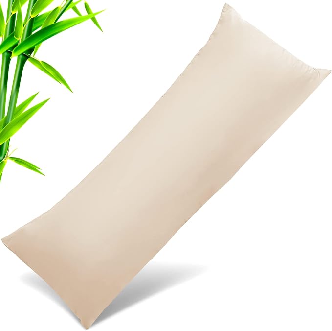 Body Pillow Cases Cover, Bamboo Rayon Body Pillowcases by TELUS