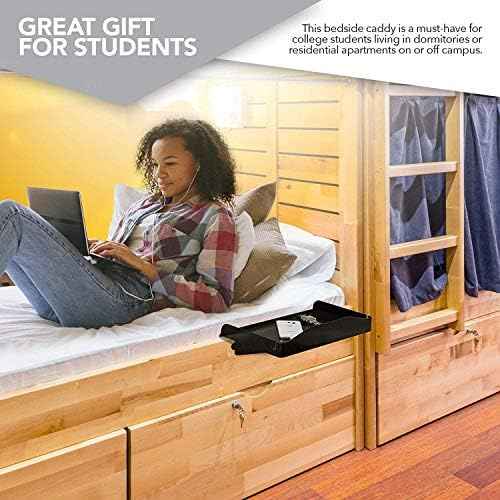 Modern Innovations Bedside Shelf for Bed, College Dorm Room, Bunk Bed