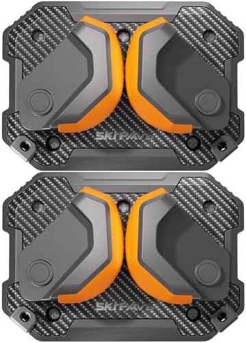 Ski & Snowboard Wall Rack for Garage - Fits Any Board, Wall Mount Holders, Damage-Free Storage, Space-Saving Winter Gear Organizer