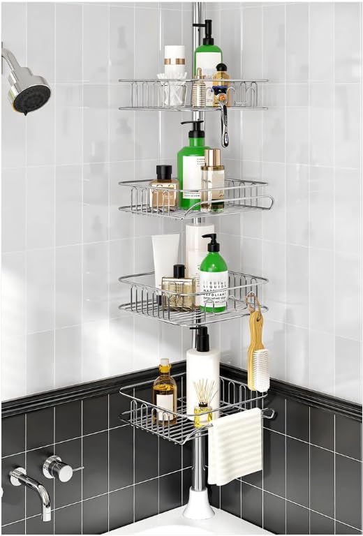 SEIRIONE Rustproof Shower Caddy Corner and Shower Organizer Corner by SEIRIONE