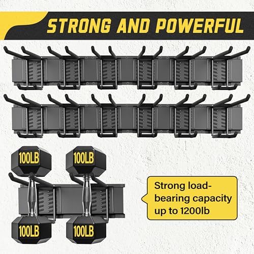 klasit Garage Wall Organizer,21Pack Carries 1200 lbs,Garden Tool Organizer