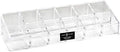 Isaac Jacobs Clear Acrylic 12 Compartment Nail Polish Holder, Organizer by IsaacJacobs