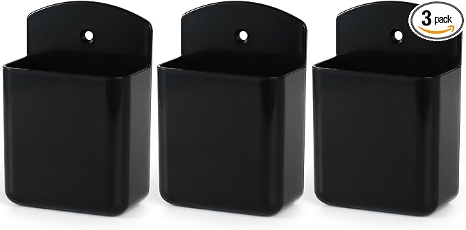 3 Pcs Remote Control Holder Wall TV Remote Holder Self Adhesive Marker Holder by noonebutyou
