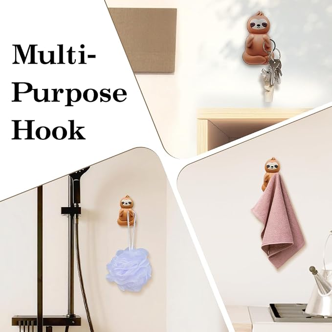 Cute Sloth Razor Holder Shower, Cute Gadgets Leg Razor Holder, Funny Bathroom - Image 5