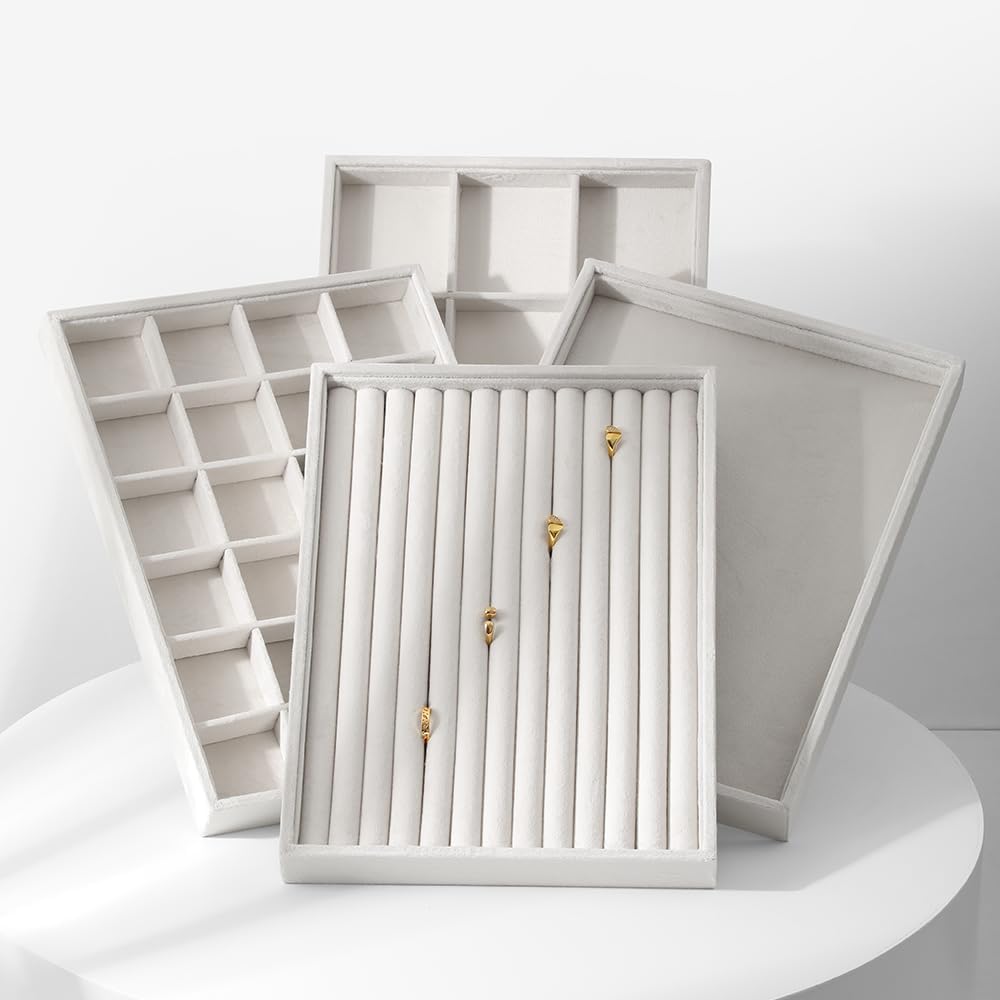 Jewelry Organizer Tray, Velvet Bracelet Display, Premium Jewelry Tray