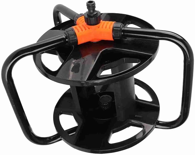 Water Hose Reel Cart, Portable Water Hose Reel Cart Pipe Storage Rack ABS - Image 8
