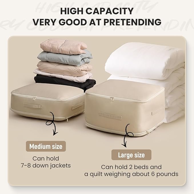 Ultra Space Saving Self Compression Organizer, 2026 Upgraded Space Saving Self - Image 4
