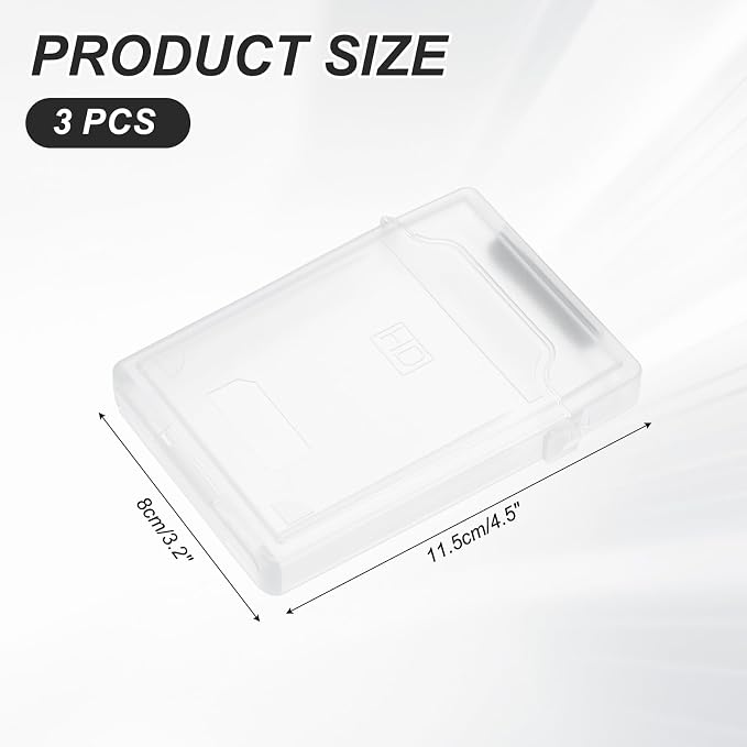 PATIKIL 4.5" x 3.2" Hard Drive Disk Case - Image 2