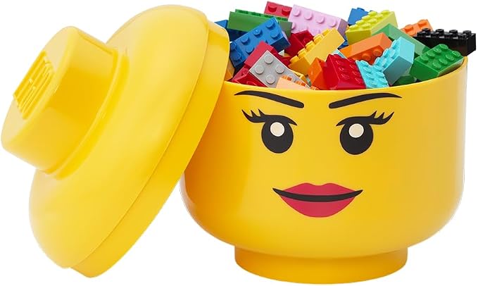 Room Copenhagen, LEGO Storage Heads Stackable Storage Container - Image 3