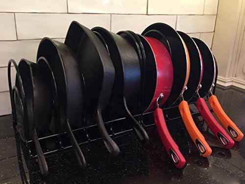 Heavy-Duty Pots and Pans Organizer | 5-Tier Cookware & Lid Storage