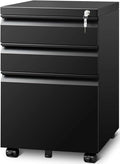 Filing Cabinets for Home Office, Mobile File Cabinet by GUIZEEOPO