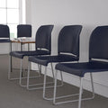 Flash Furniture HERCULES Series 880 lb. Capacity Navy Full Back Contoured Stack by FlashFurniture
