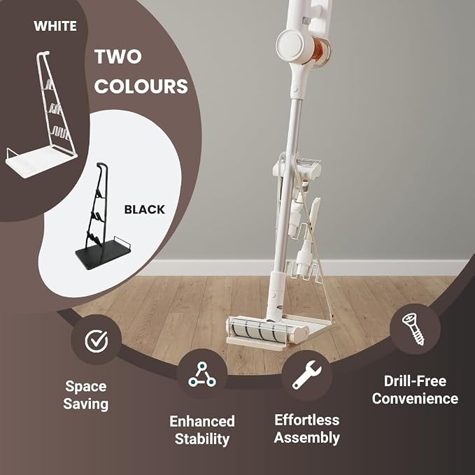 Universal Vacuum Stand, Storage-Stand-Docking-Station-Holder, Stable Metal - Image 2