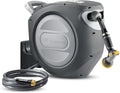 GLAHODEN Retractable Garden Hose Reel 5/8 in x 100 ft Metal Bracket, 2025 by GLAHODENDreamingHouse